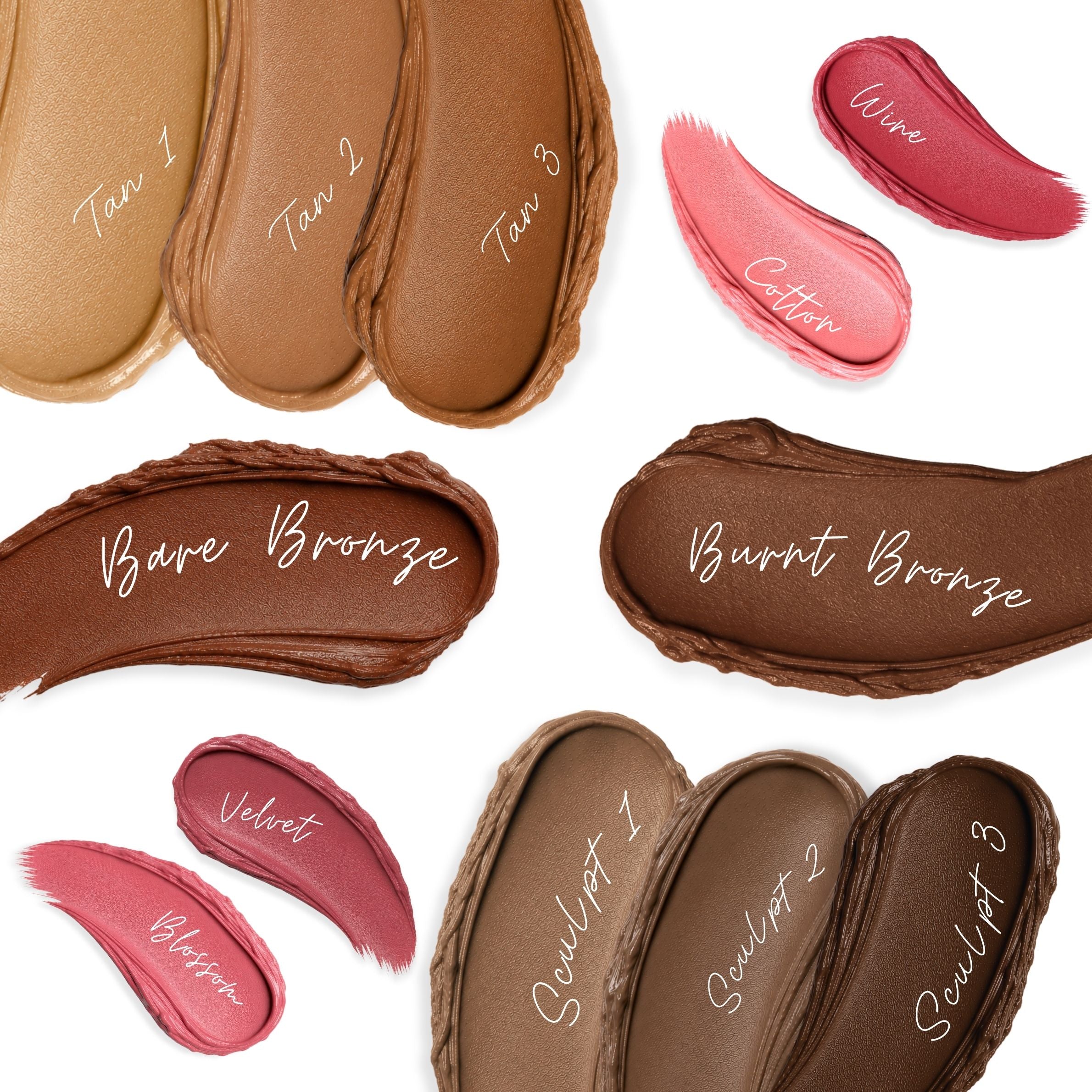 Blush & Bronze: Cream Stick Duo