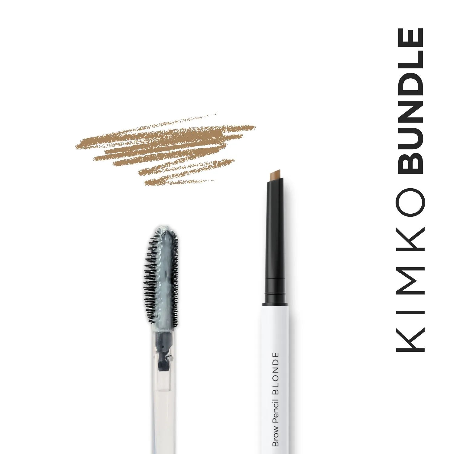 Kimko Glow-Up Lash Bundle featuring Tubing Mascara and Infused Lash & Brow Serum for volumized lashes and natural lash growth.
